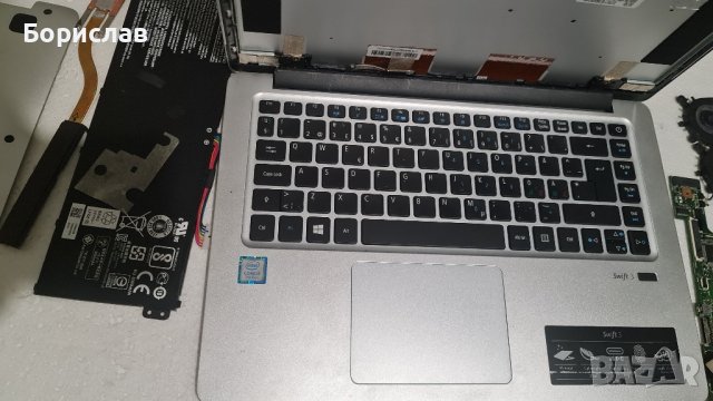  acer swift 3 sf314-51  работещ на части 