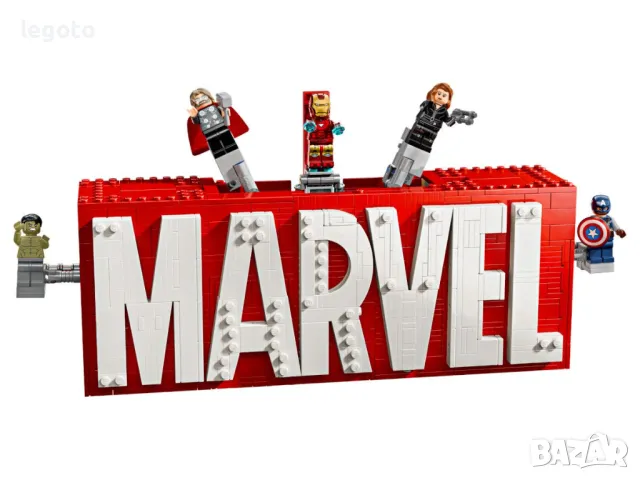 НОВО ЛЕГО 76313 Супер Хироус - Лого на MARVEL и минифигуриLEGO 76313 MARVEL Logo, снимка 2 - Конструктори - 50184950
