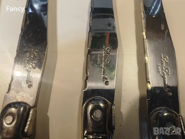 Ножове 4 бр Lou Laguiole Rustic , снимка 3 - Прибори за хранене, готвене и сервиране - 47616657