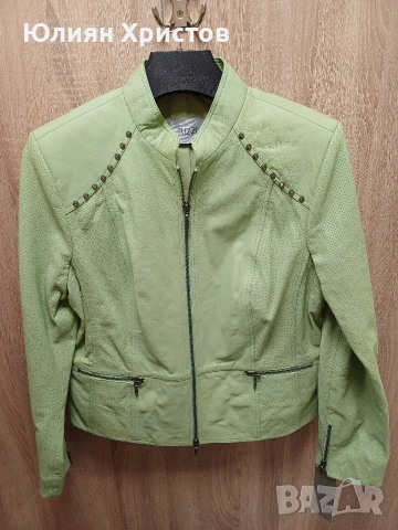 Кожено яке от агнешка кожа