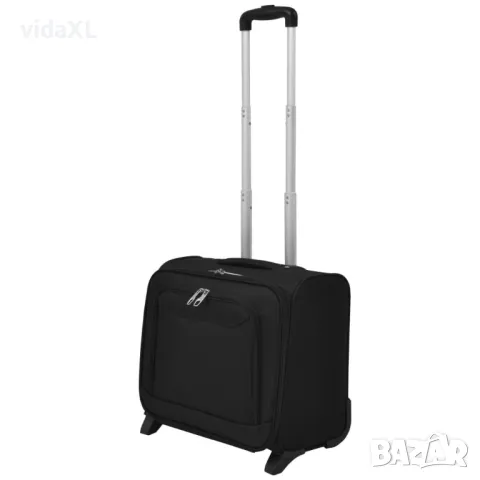 vidaXL Пилотски куфар, черен(SKU:91314, снимка 1