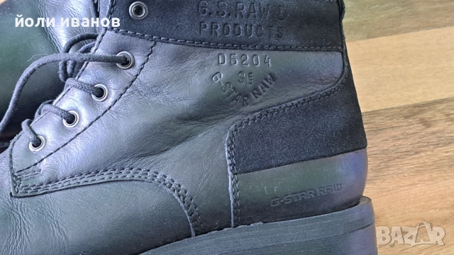 Военни кожени обувки нови,шити,44 1/2, снимка 7 - Мъжки ботуши - 52888281