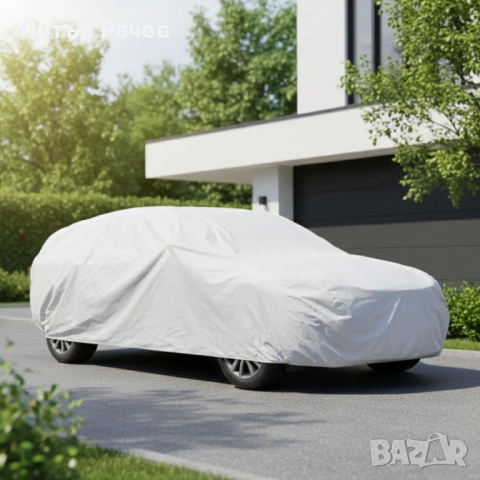 Премиум сиво покривало за кола - защита при всякакви метеорологични условия, снимка 2 - Аксесоари и консумативи - 53984434