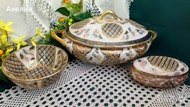 Комплект от Азия - стил и разкош , снимка 2 - Чинии - 53366201