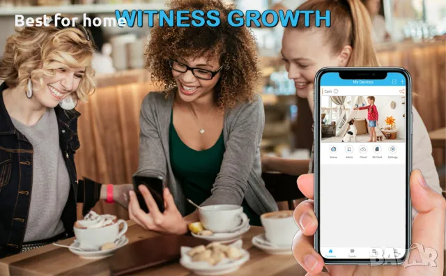 Шпионска камера Wifi OTADUG скрита в безжично зарядно, снимка 9 - Комплекти за видеонаблюдение - 49341005