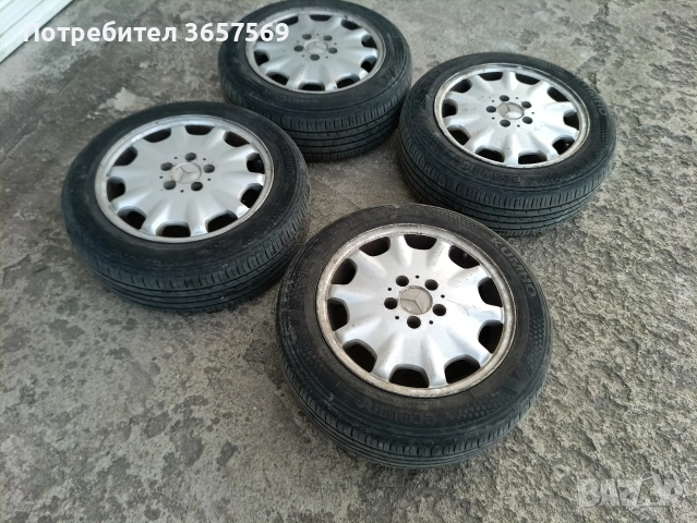 Джанти 16 за Мерцедес с добри гуми