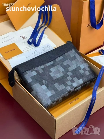 Чанта Louis Vuitton Takeoff Pouch, снимка 4 - Чанти - 53826468