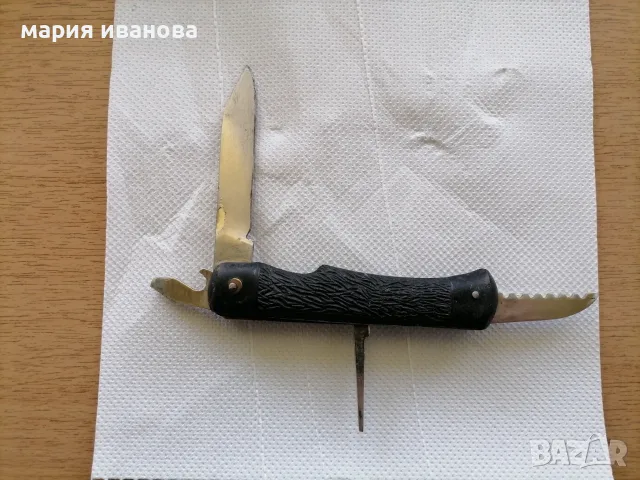 Голяма джобна ножка, снимка 3 - Ножове - 56229542