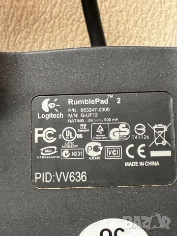 Logitech Rumble pad 2, снимка 2 - Джойстици и геймпадове - 51870315