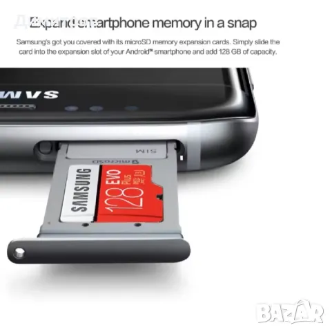 SD memory памет карта Samsung 128gb плюс SD адаптер, снимка 14 - Карти памет - 49962455