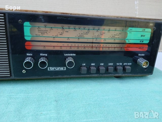 bruns APART 74  Радио  1974  ГДР, снимка 2 - Радиокасетофони, транзистори - 35193927