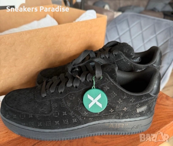 Louis Vuitton Nike Air Force 1 Virgil Abloh маратонки сникърси