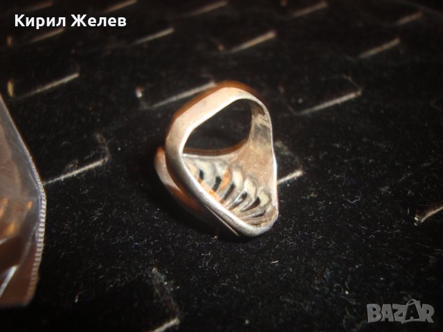 СРЕБЪРЕН АРТ ДАМСКИ ПРЪСТЕН СРЕБРО 925 АЖУРНА ИЗРАБОТКА 15022, снимка 7 - Пръстени - 30376114