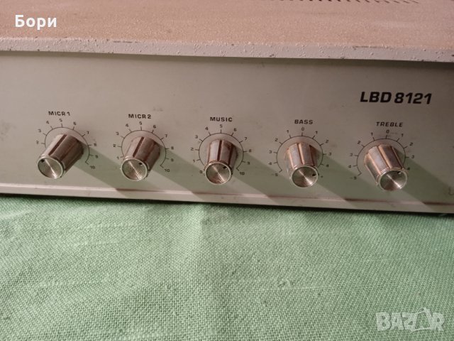 PHILIPS LBD-8120 Усилвател със смесител, снимка 4 - Ресийвъри, усилватели, смесителни пултове - 35202462