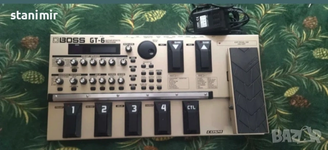 Boss GT 6-multi effect processor 