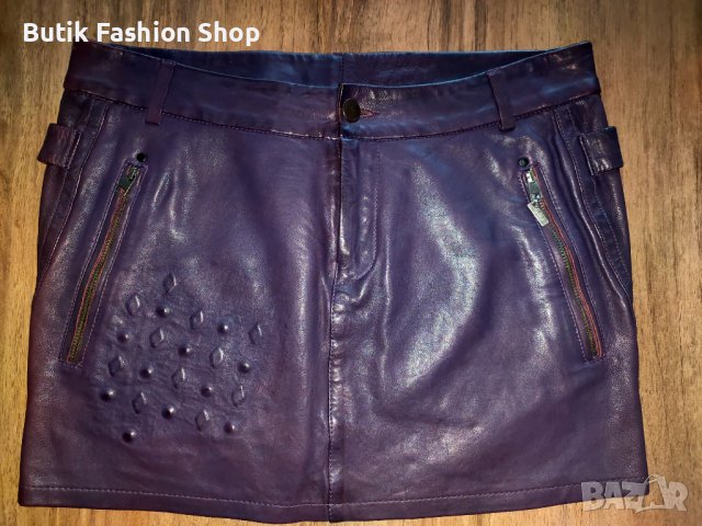 Diesel Black Gold кожена пола естествена кожа G Star Guess