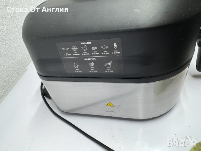  Еър Фрайър - Tower 5.6L, 5 In 1Grill Black, снимка 6 - Мултикукъри - 51107055