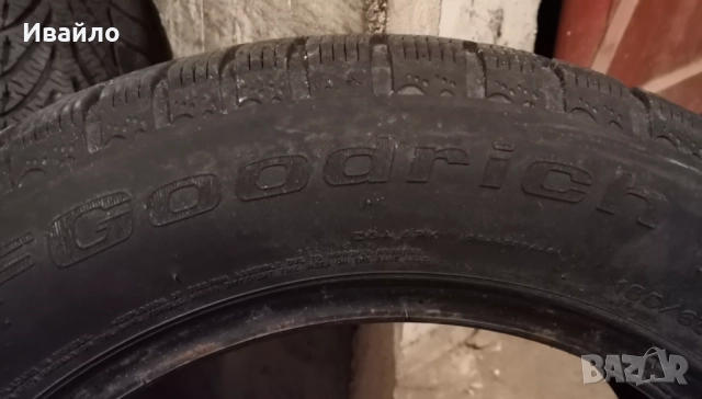 Продавам 2 броя зимни гуми 185.65.15 на 1 сезон дот 2019 Goodrch , снимка 4 - Гуми и джанти - 52871590