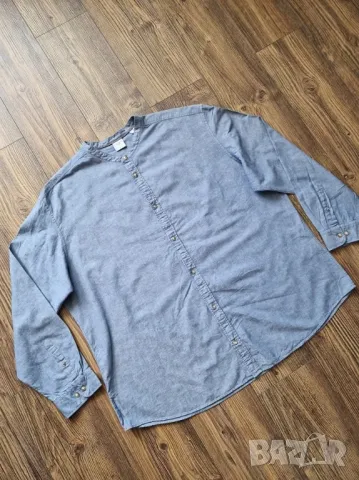 Страхотна мъжка риза JACK & JONES,  размер 4XL, снимка 4 - Ризи - 50305373