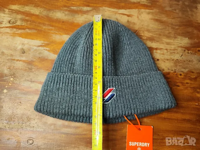 Мъжка шапка Superdry 100% памук, снимка 8 - Шапки - 48991014