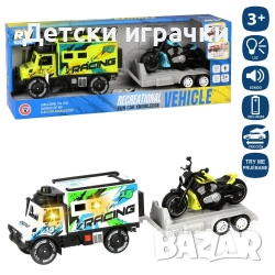 Комплект камион с платформа и мотор, снимка 2 - Коли, камиони, мотори, писти - 52094287