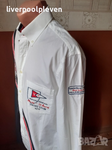 👉Нова Paul&Shark Original L ефектна, снимка 4 - Ризи - 52033848