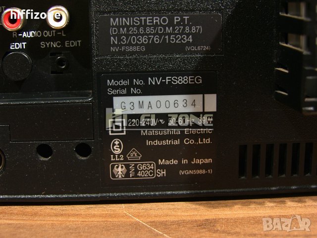  Видео Panasonic nv-fs88eg /1, снимка 9 - Аудиосистеми - 42459266