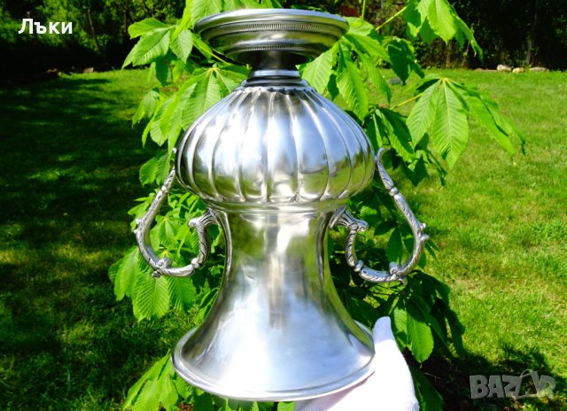 Ваза от калай в стил Ампир 1.1 кг. , снимка 15 - Антикварни и старинни предмети - 40777020