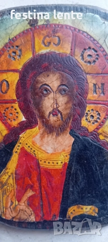 Дървена икона, снимка 3 - Икони - 51595801