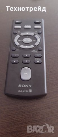 Оригинално дистанционно Sony RM - 231 , снимка 1 - Аудиосистеми - 32092954