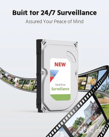 Система за наблюдение, Annke, 8CH DVR, 5MP Ultra HD, нощно виждане, IP67, 18m кабел, снимка 8 - Комплекти за видеонаблюдение - 52908437