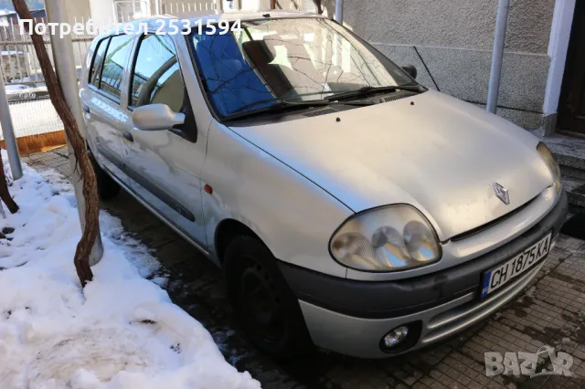 Renault Clio 1.2 , 60 к.с. , Бензин, 2000 г. в много добро състояние, снимка 3 - Автомобили и джипове - 48731658
