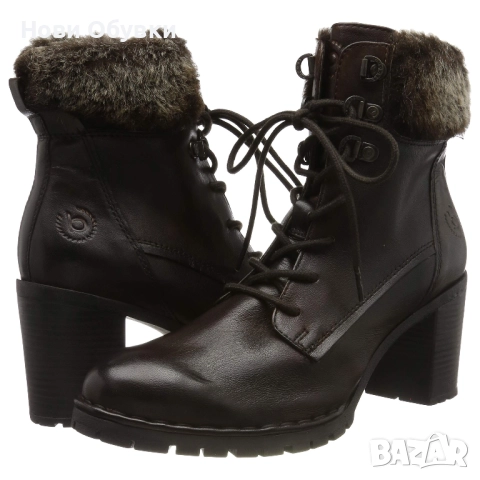 Bugatti , 41, нови, оригинални дамски боти, естествена кожа