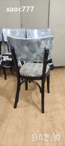 Комплект отлични 6 арт стола, снимка 3 - Столове - 42619191