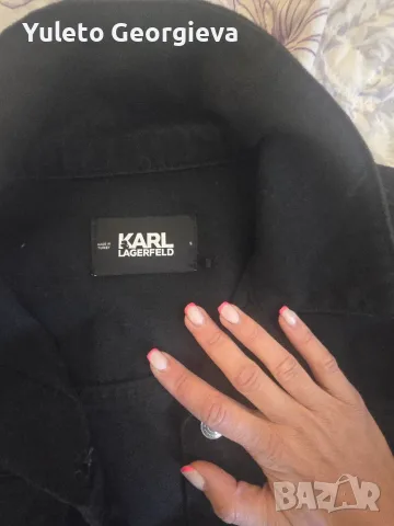 Дънкова яке Karl Lagerfeld, снимка 8 - Якета - 56254139