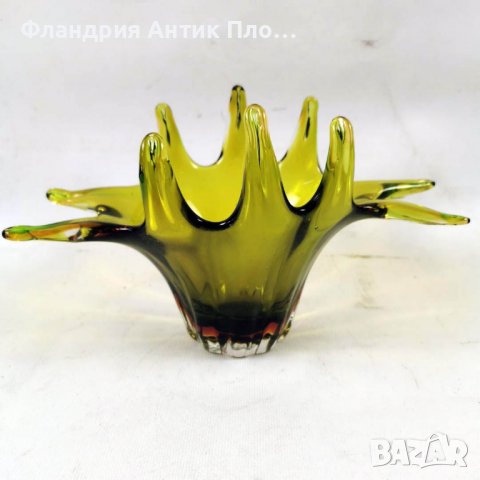 Стъклена бонбониера, снимка 5 - Декорация за дома - 40007855