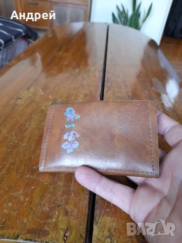 Старо кожено портмоне #3, снимка 3 - Други ценни предмети - 40790305