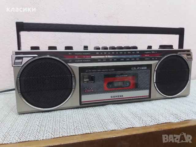 Радиокасетофон SIEMENS , снимка 2 - Радиокасетофони, транзистори - 53931131