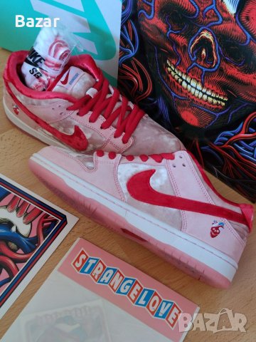 Nike Dunk Low SB StrangeLove Свети Валентин Нови Дамски Обувки Размер 39 Номер Кецове Маратонки Нови, снимка 1 - Маратонки - 39348768