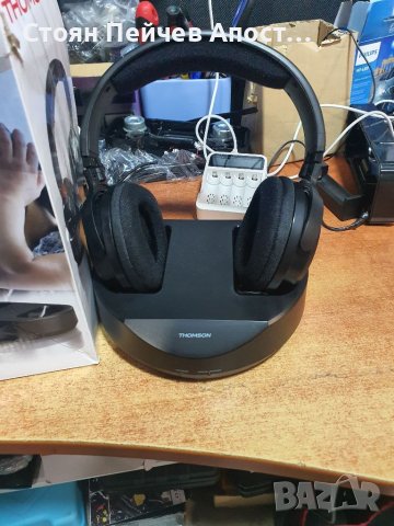 Безжични слушалки Thomson 100м обхват, снимка 2 - Слушалки и портативни колонки - 40737257