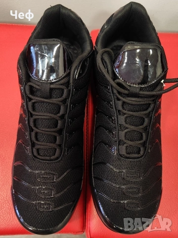 Черни маратонки имитация на Nike Air Max Plus Triple Black, снимка 4 - Маратонки - 53963299