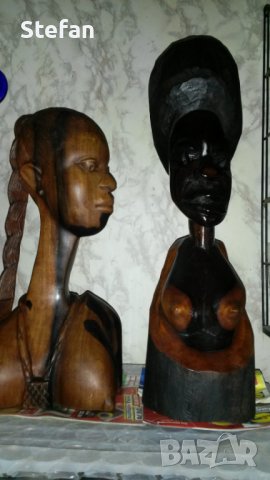 Дървена статуетка, снимка 10 - Антикварни и старинни предмети - 35032074