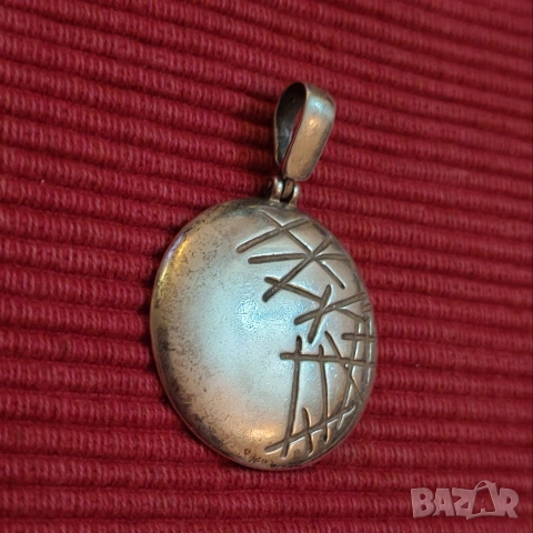 Сребърна висулка. , снимка 2 - Колиета, медальони, синджири - 53042969