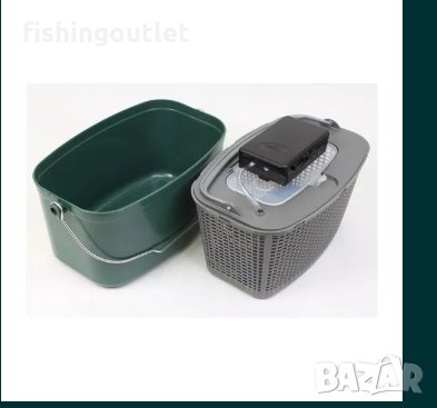  Рибарска кофа за живи риби с помпа за въздух , снимка 2 - Такъми - 30906789