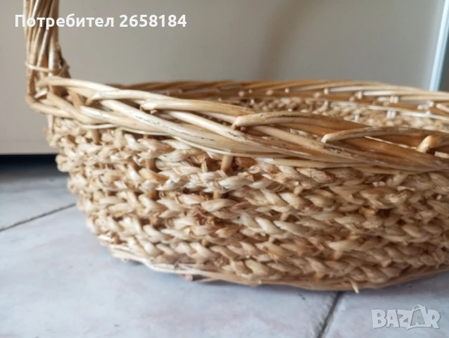 Голяма овална кошница, снимка 3 - Други стоки за дома - 51137355