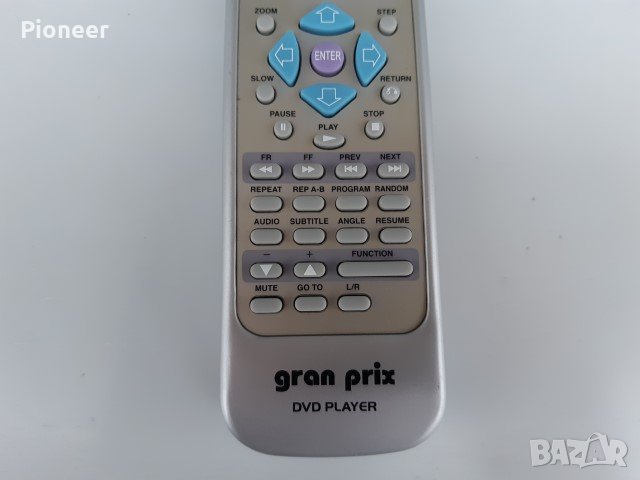 Grand Prix DVD player - дистанционно управление, снимка 3 - Ресийвъри, усилватели, смесителни пултове - 31678254