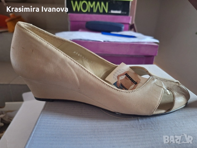 нови обувки естествена кожа , снимка 2 - Дамски ежедневни обувки - 54184652