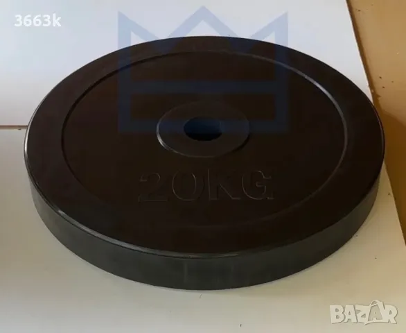 Гумени дискове за тренировка Ф50 или Ф30 2,5кг-20кг/НАЙ-ДОБРИ ЦЕНИ !, снимка 3 - Фитнес уреди - 48558688