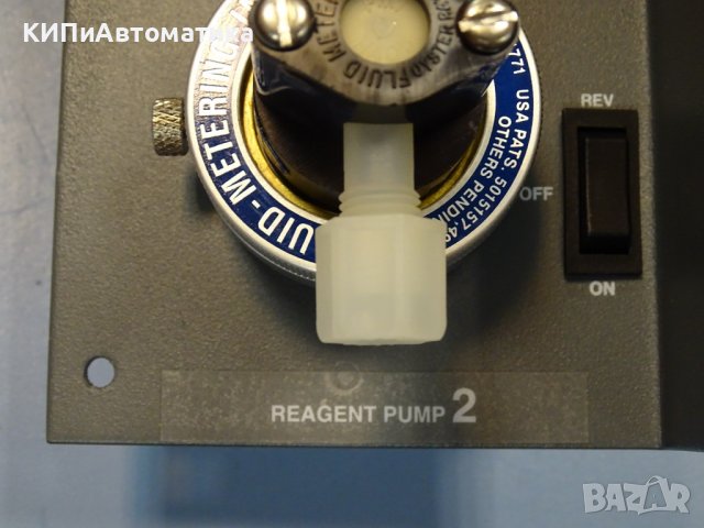 дозираща помпа Fluid-Metering-Inc 300-031R 220V 0-15ml/min, снимка 11 - Резервни части за машини - 37178083