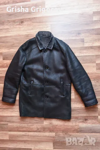 Мъжко кожено палто Courage